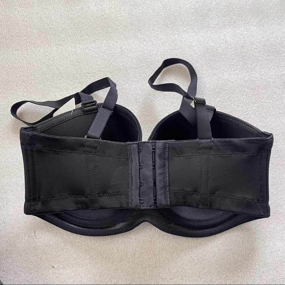Wacoal Red Carpet Strapless Black Underwire Bra Size 32DD NWT - Picture 6 of 6